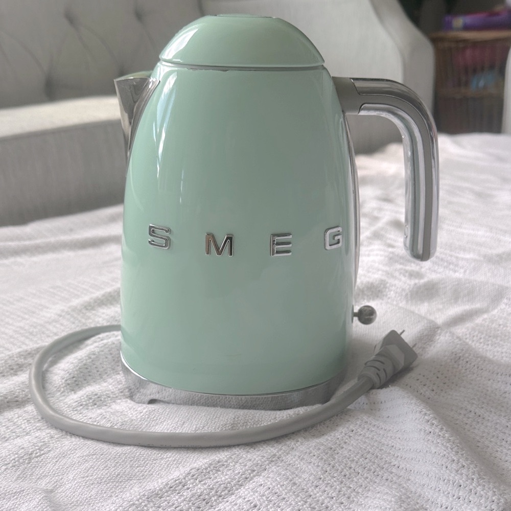 Mint Green Electric Kettle 50s Retro Style